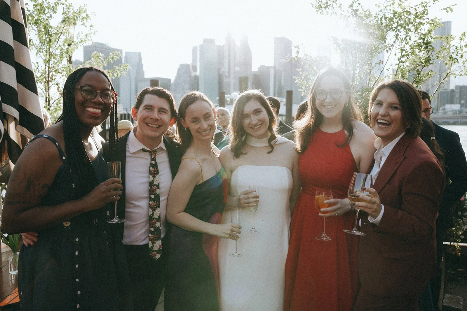 Intimate New York Wedding at The River Café in Brooklyn