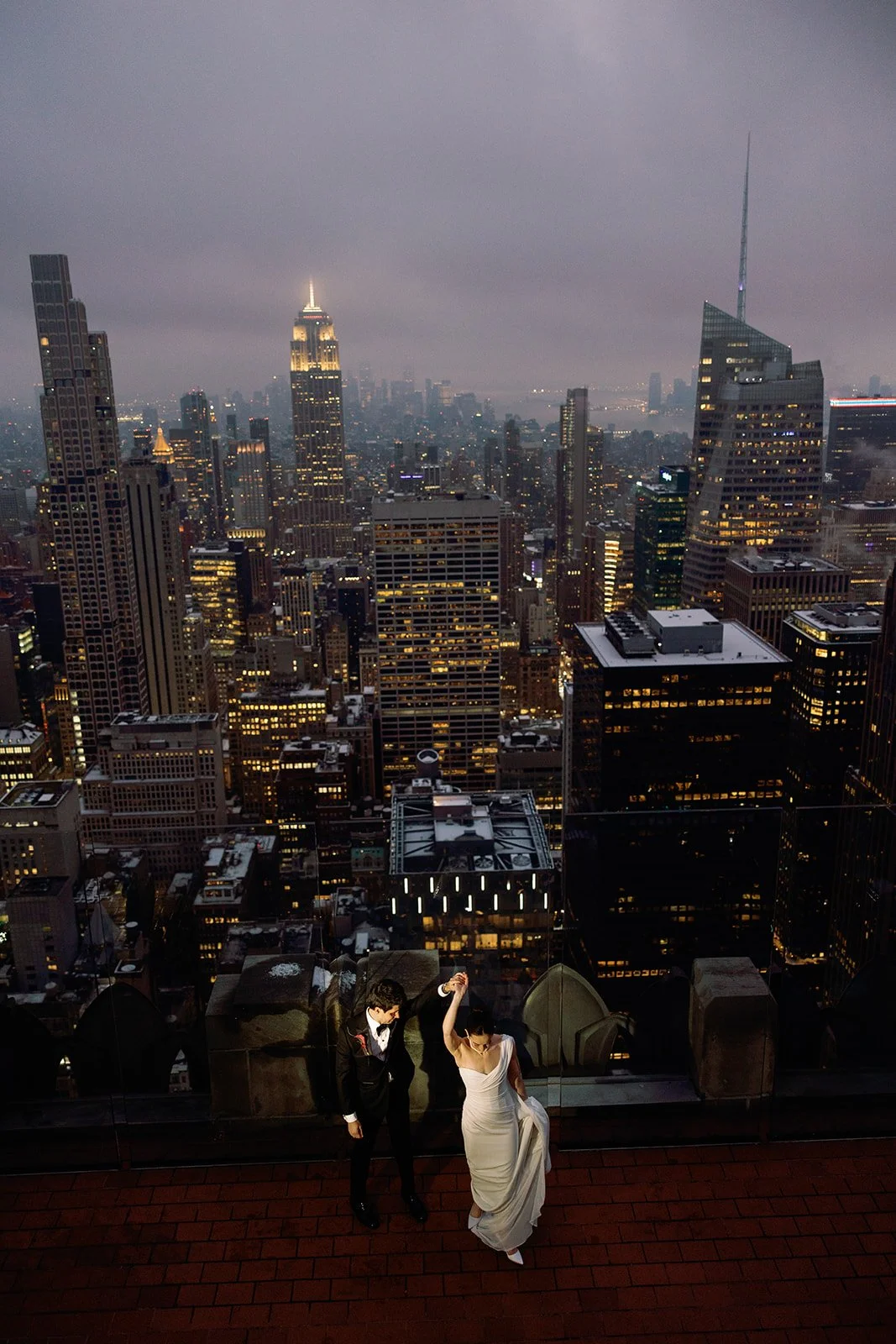 An Iconic Manhattan Wedding at the Rainbow Room in New York