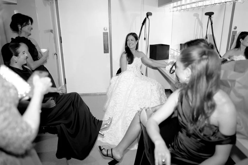 Modern October Wedding at Lincoln Center New York