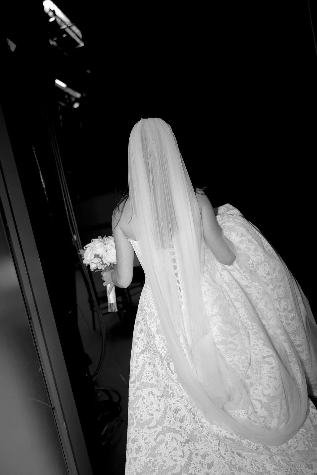 Modern October Wedding at Lincoln Center New York
