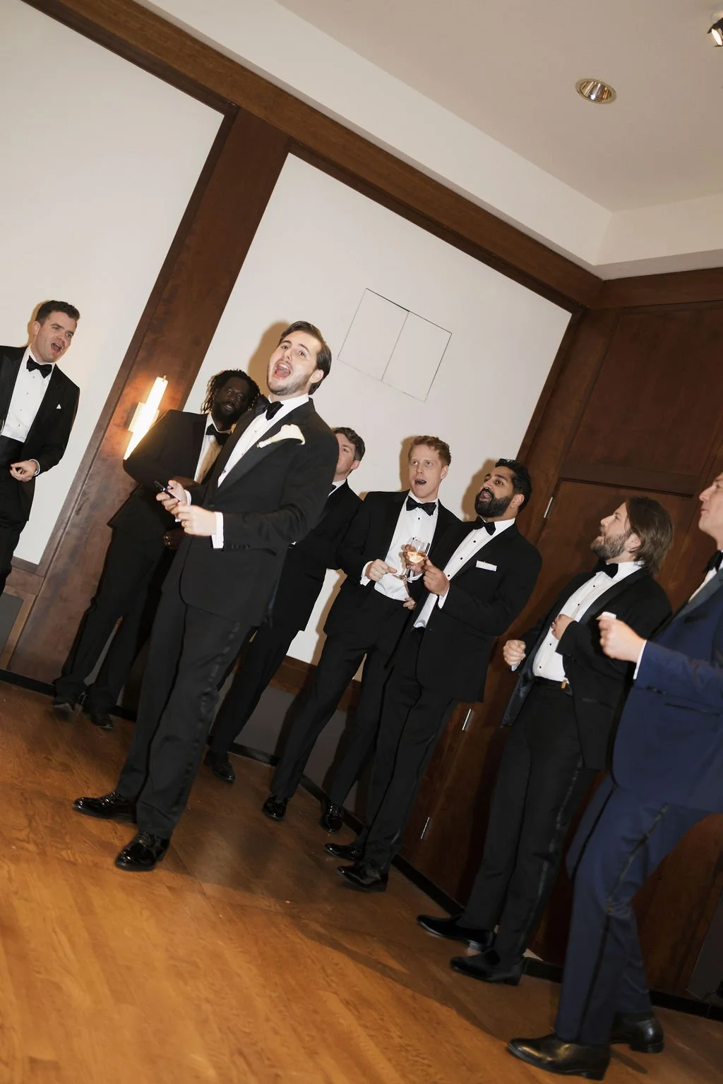 Modern October Wedding at Lincoln Center New York
