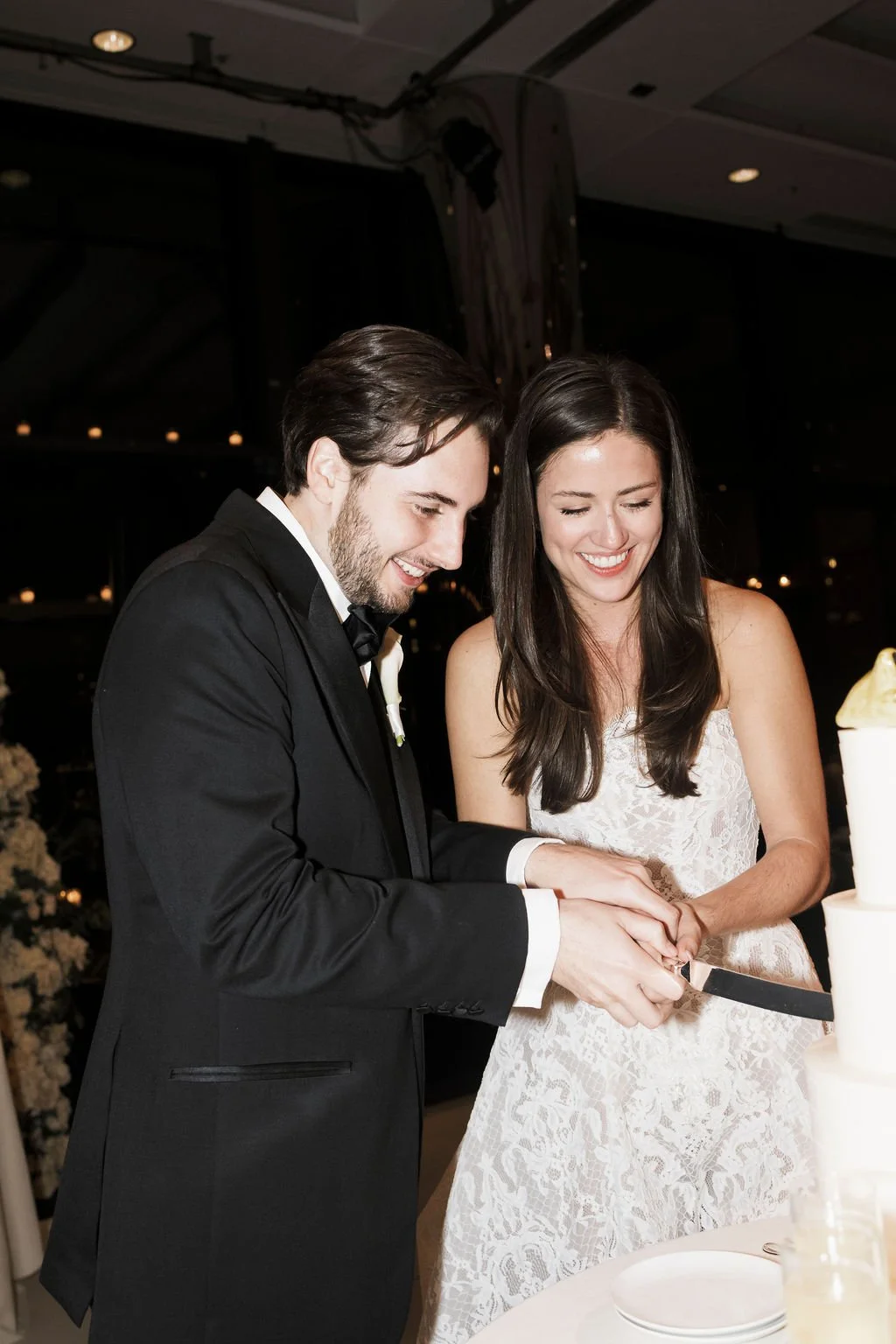 Modern October Wedding at Lincoln Center New York