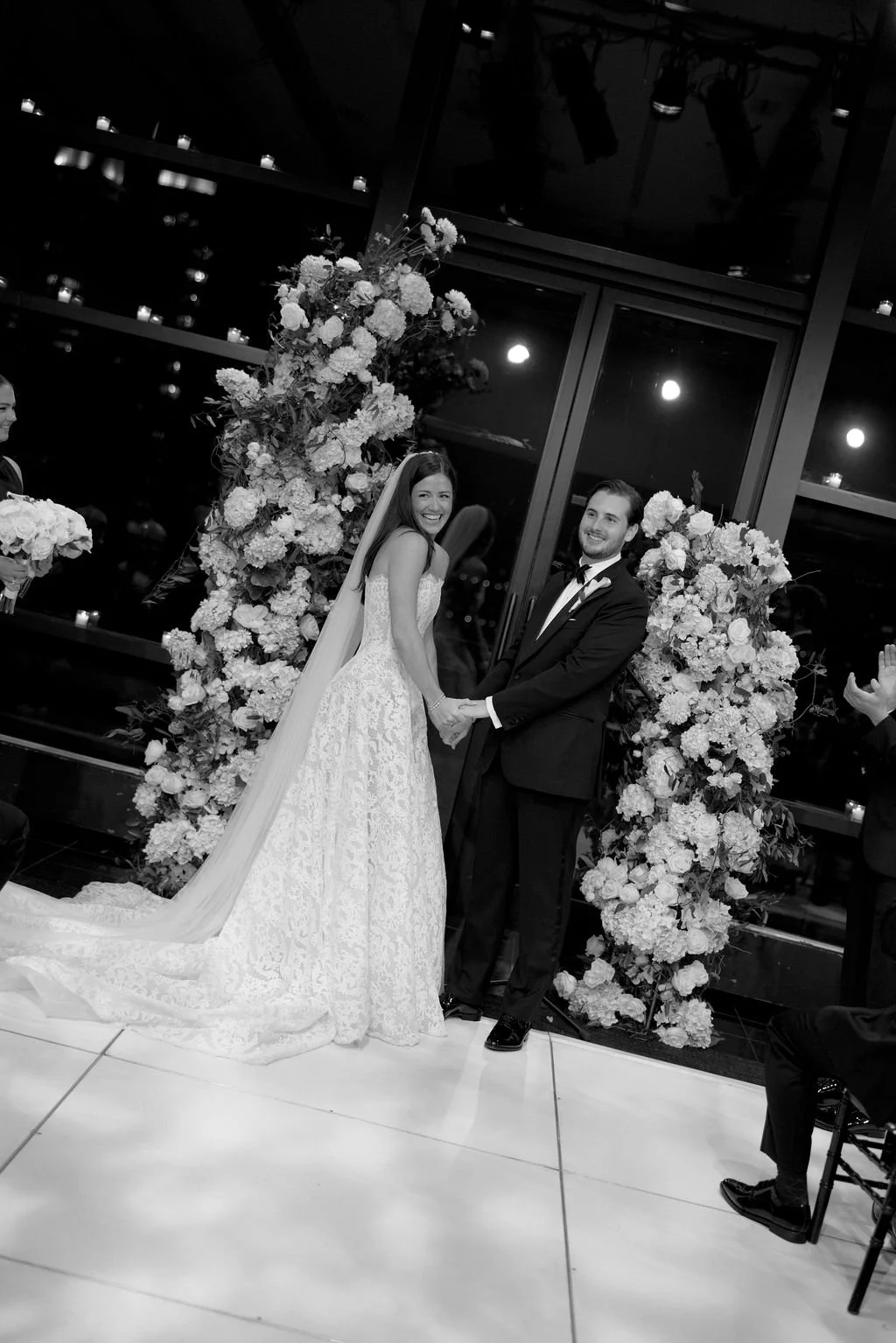 Modern October Wedding at Lincoln Center New York
