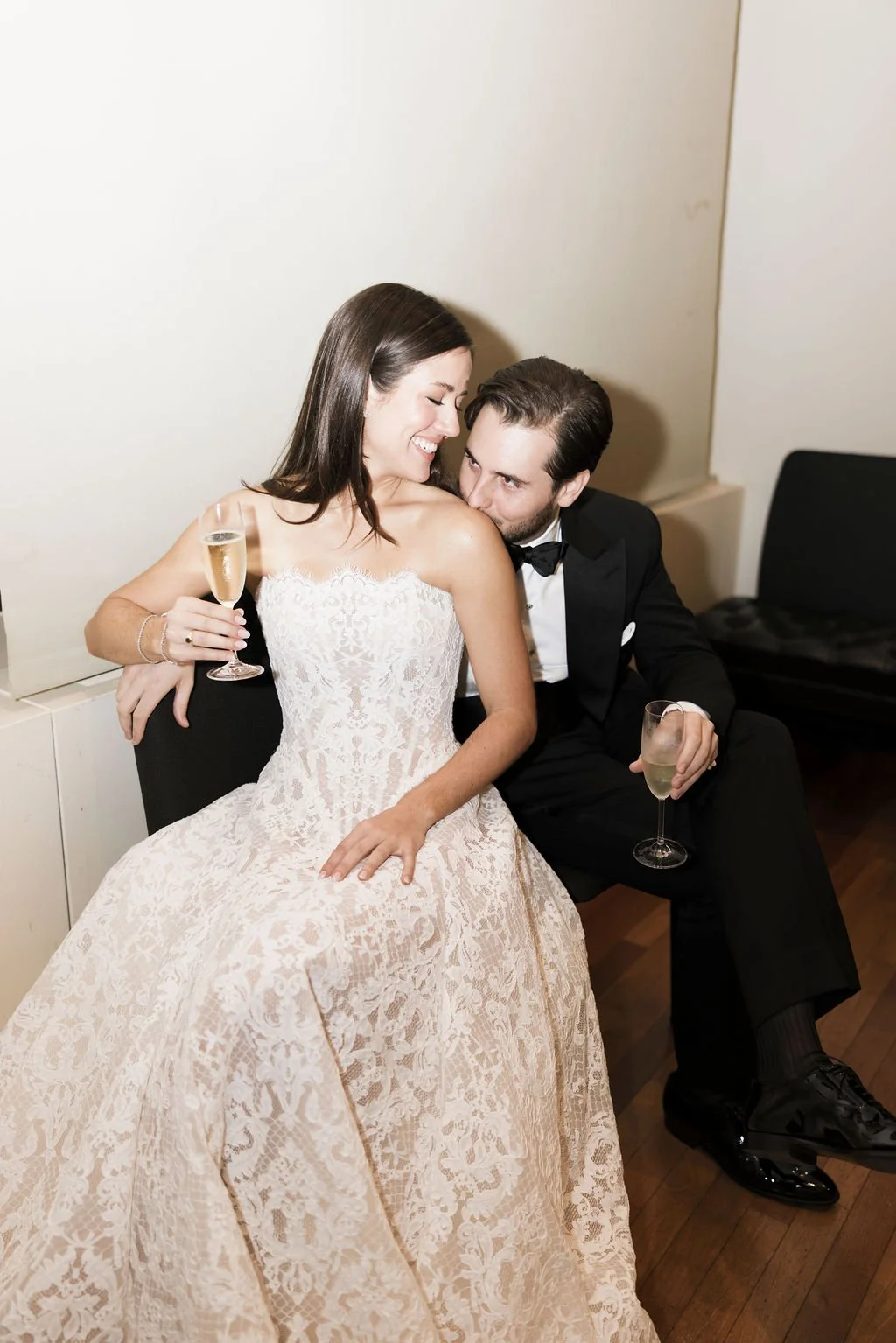Modern October Wedding at Lincoln Center New York