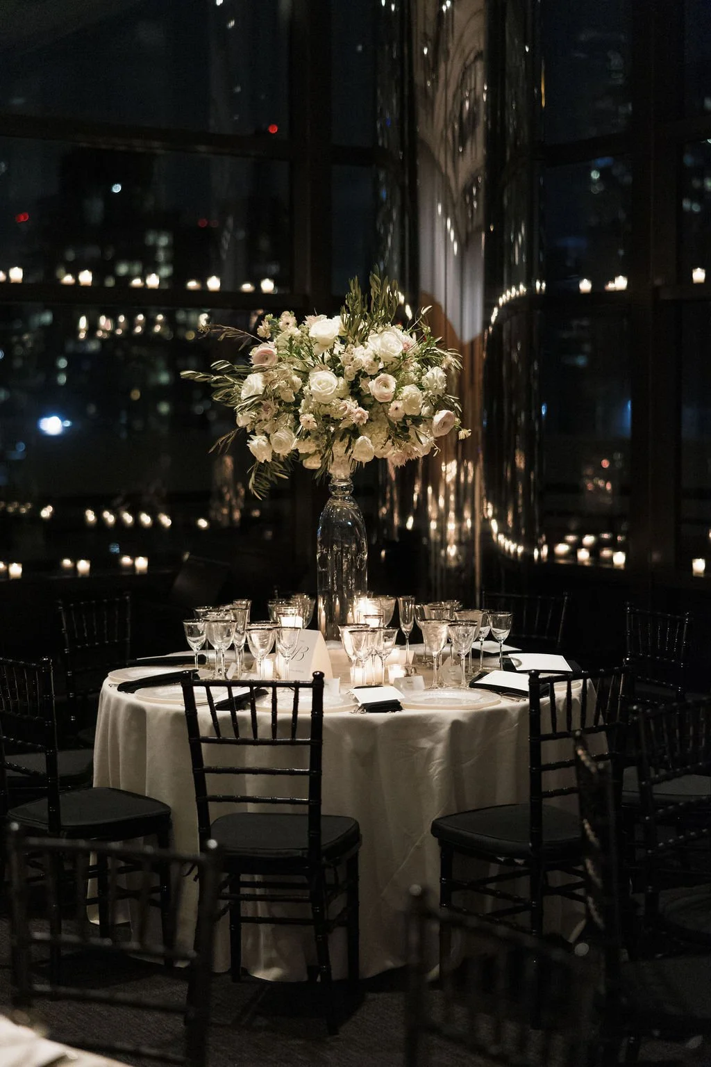 Modern October Wedding at Lincoln Center New York