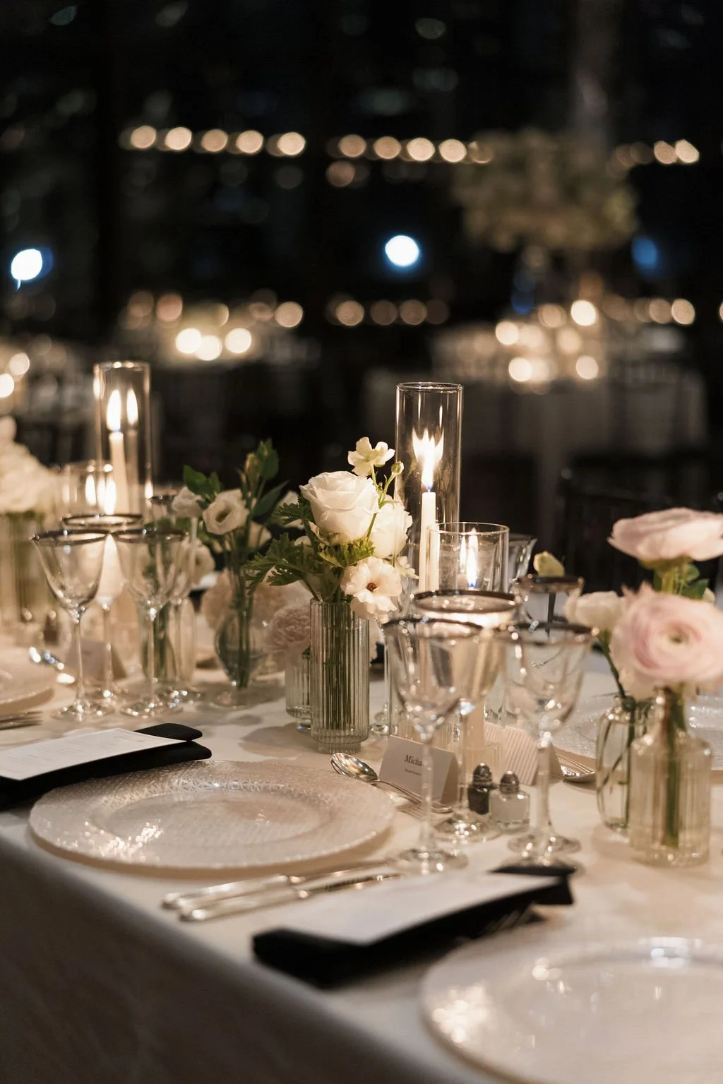 Modern October Wedding at Lincoln Center New York