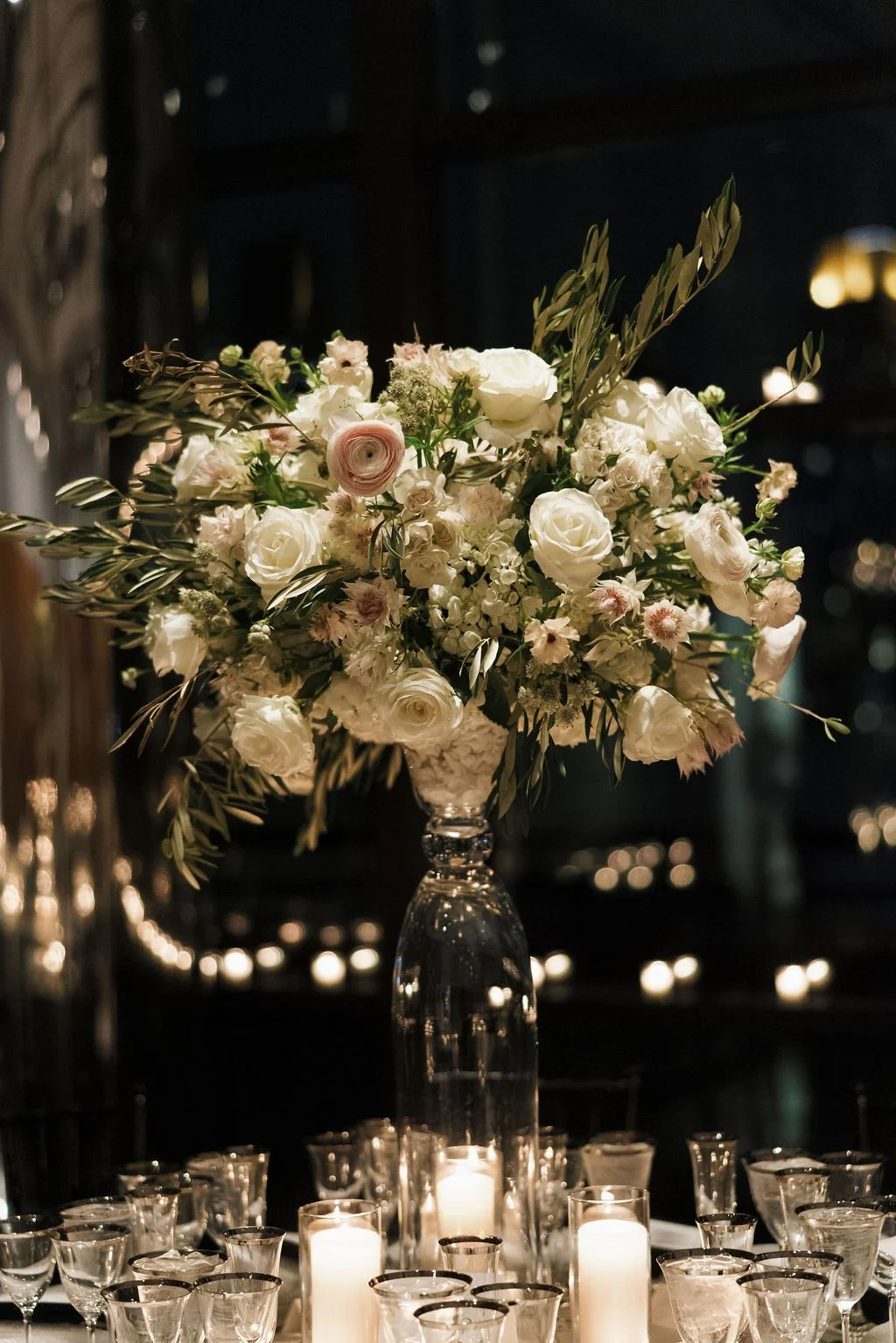 Modern October Wedding at Lincoln Center New York