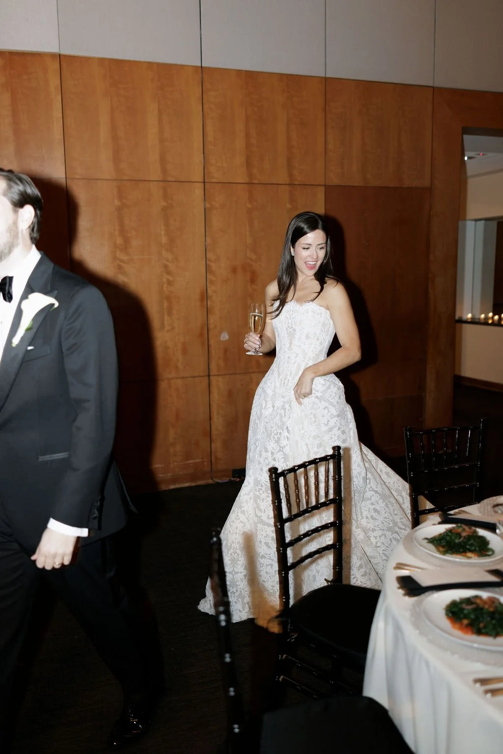 Modern October Wedding at Lincoln Center New York