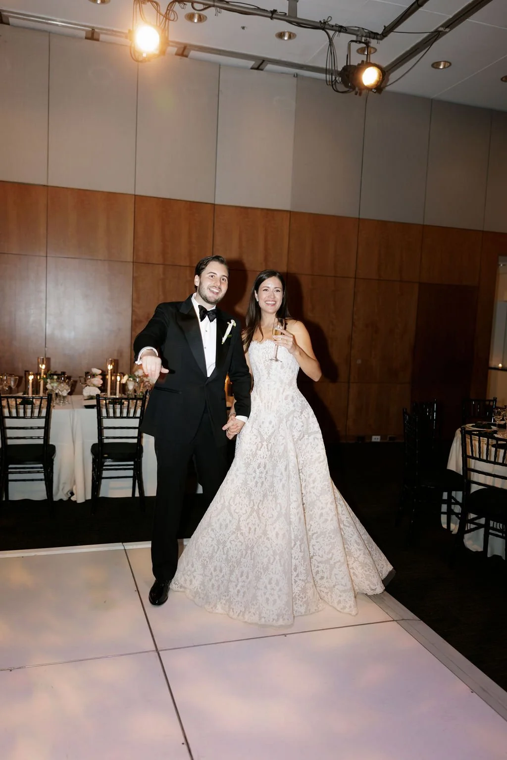 Modern October Wedding at Lincoln Center New York