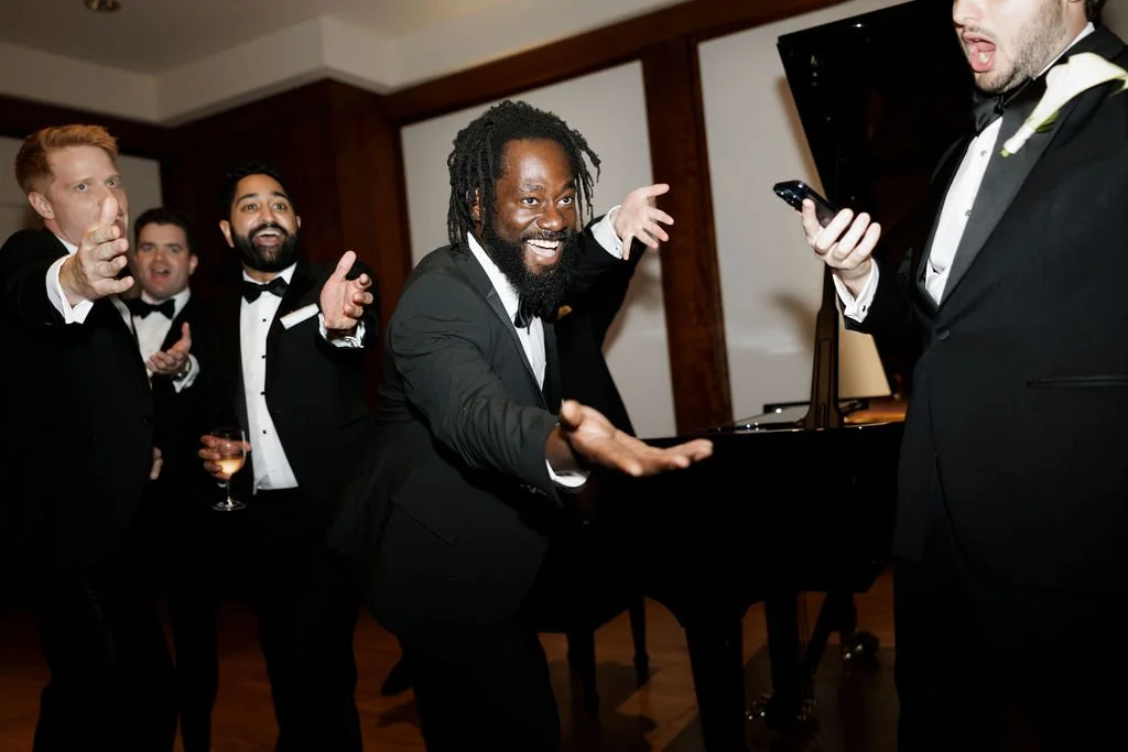 Modern October Wedding at Lincoln Center New York