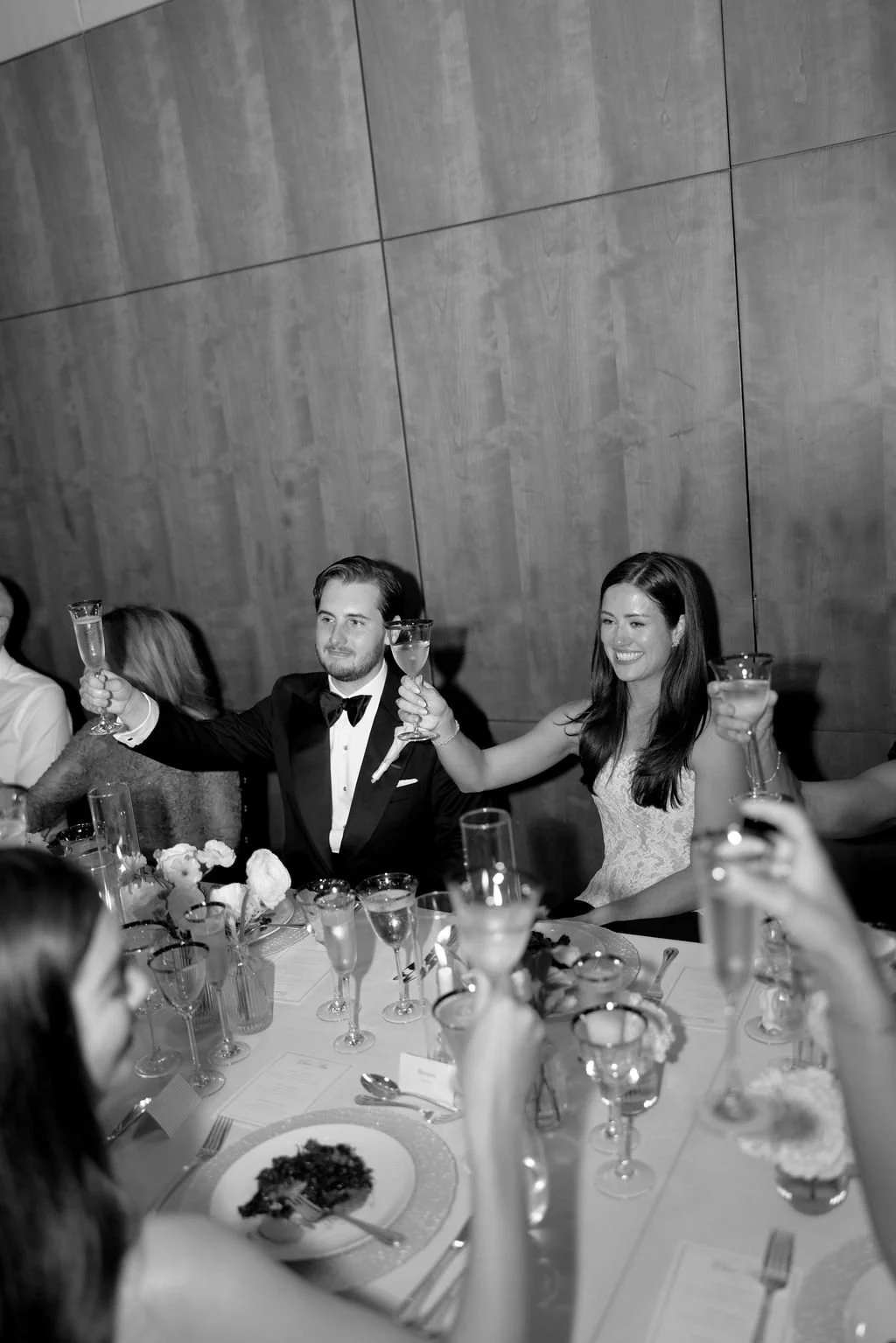 Modern October Wedding at Lincoln Center New York
