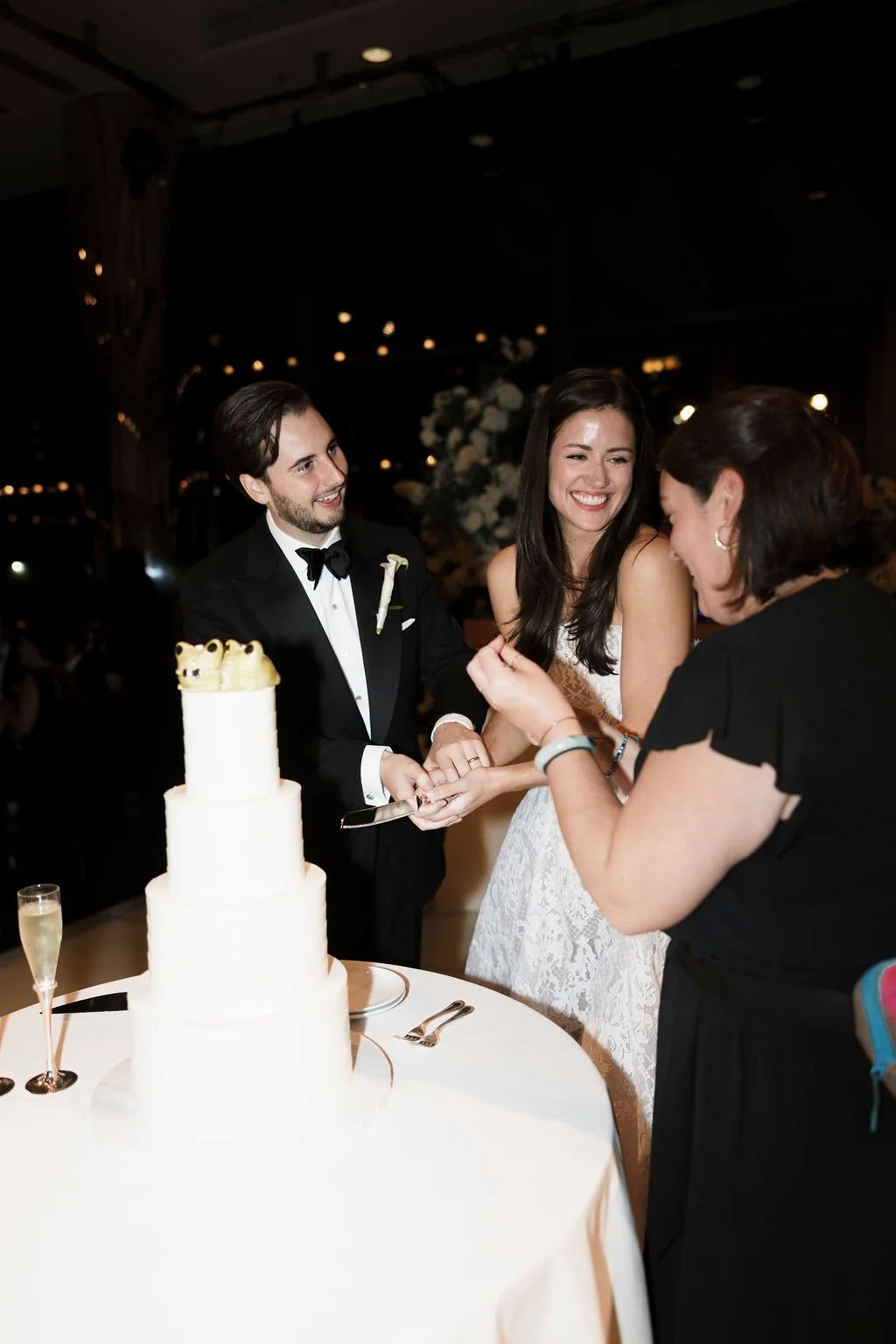 Modern October Wedding at Lincoln Center New York