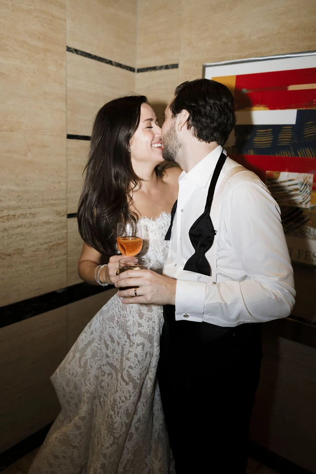 Modern October Wedding at Lincoln Center New York