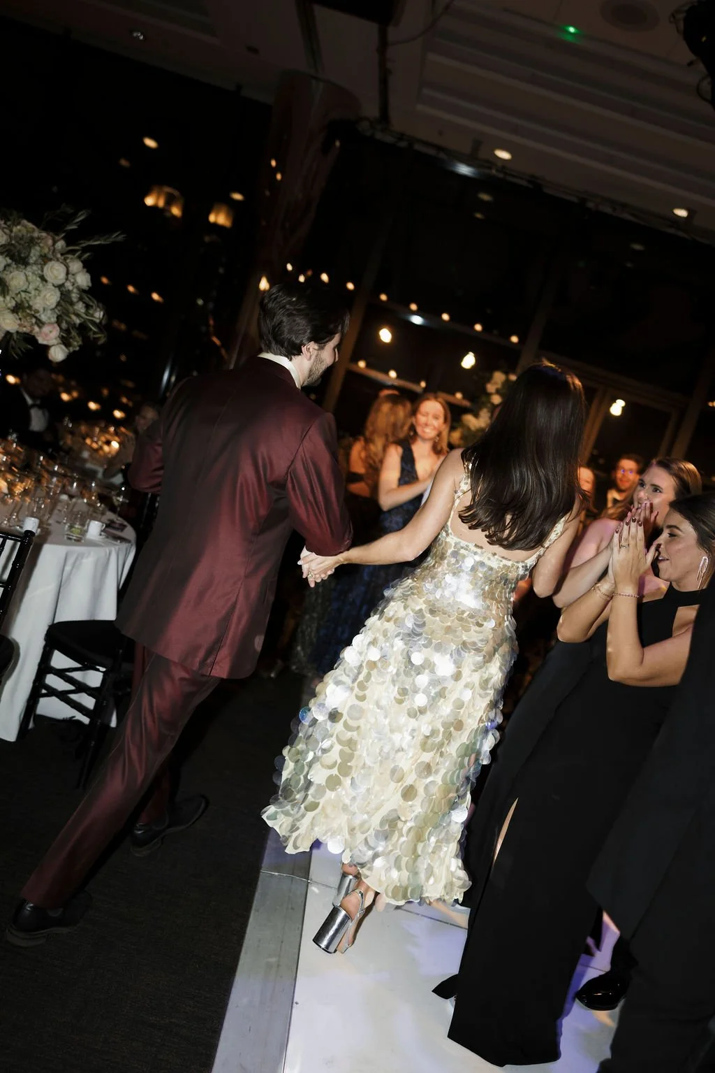 Modern October Wedding at Lincoln Center New York