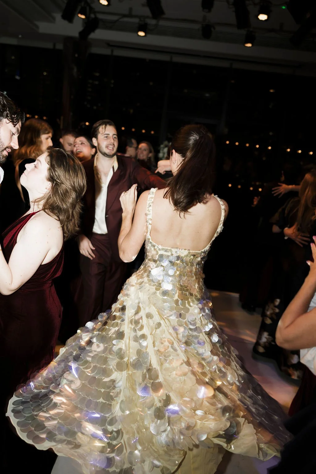 Modern October Wedding at Lincoln Center New York