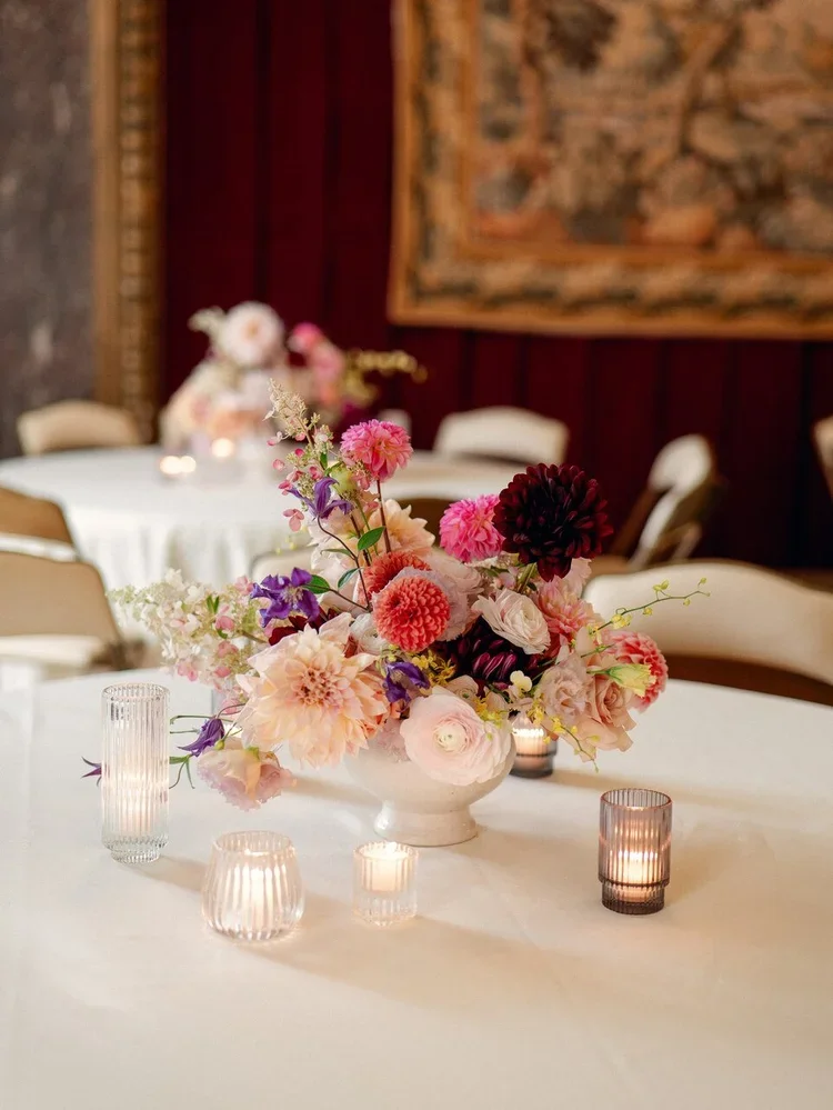 luxury wedding reception details