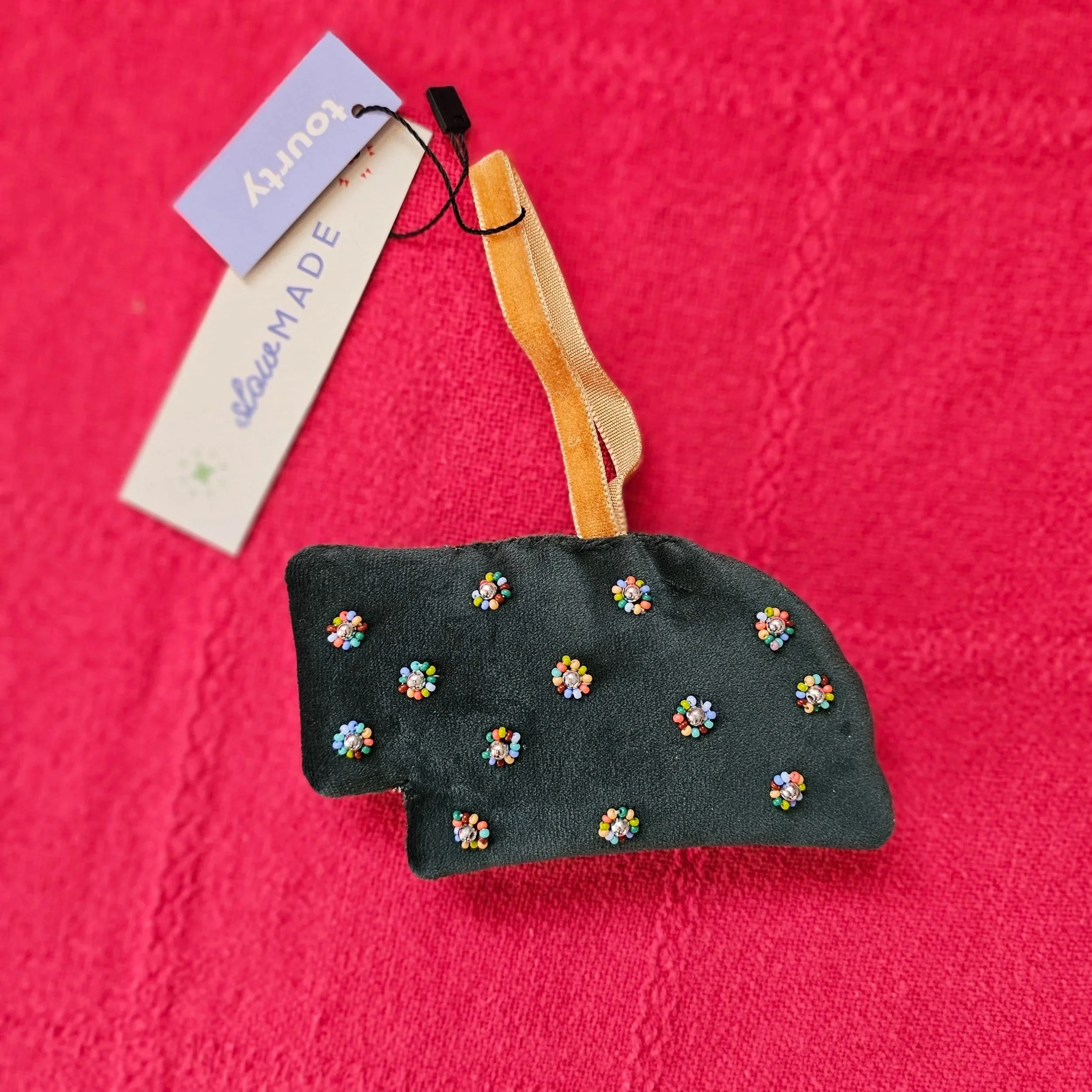 Nebraska Polka Dot Ornament