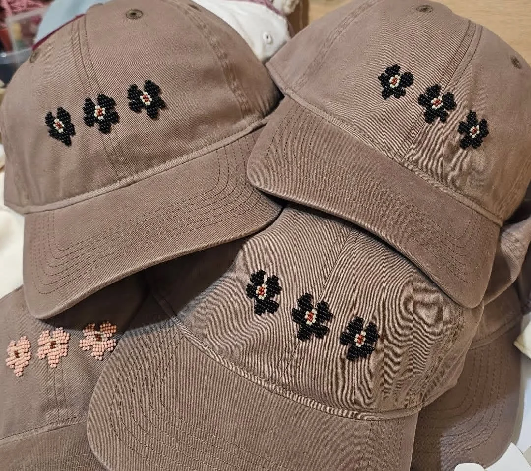 Posy Cap - Brown