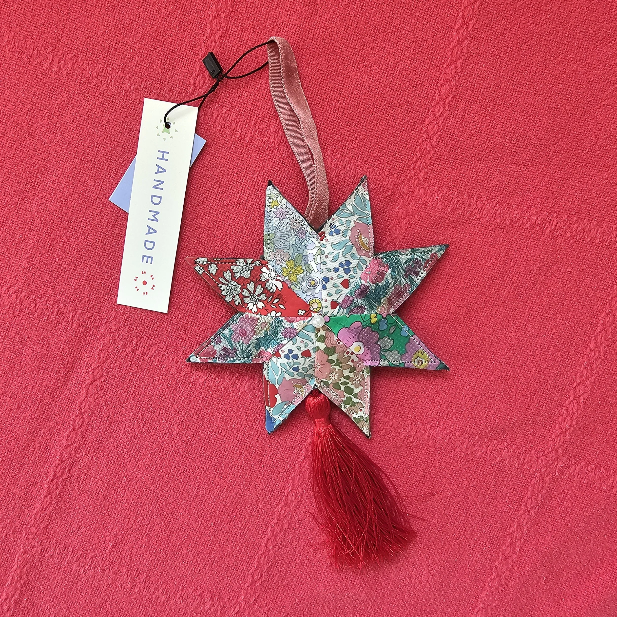 Quilted Star Ornament