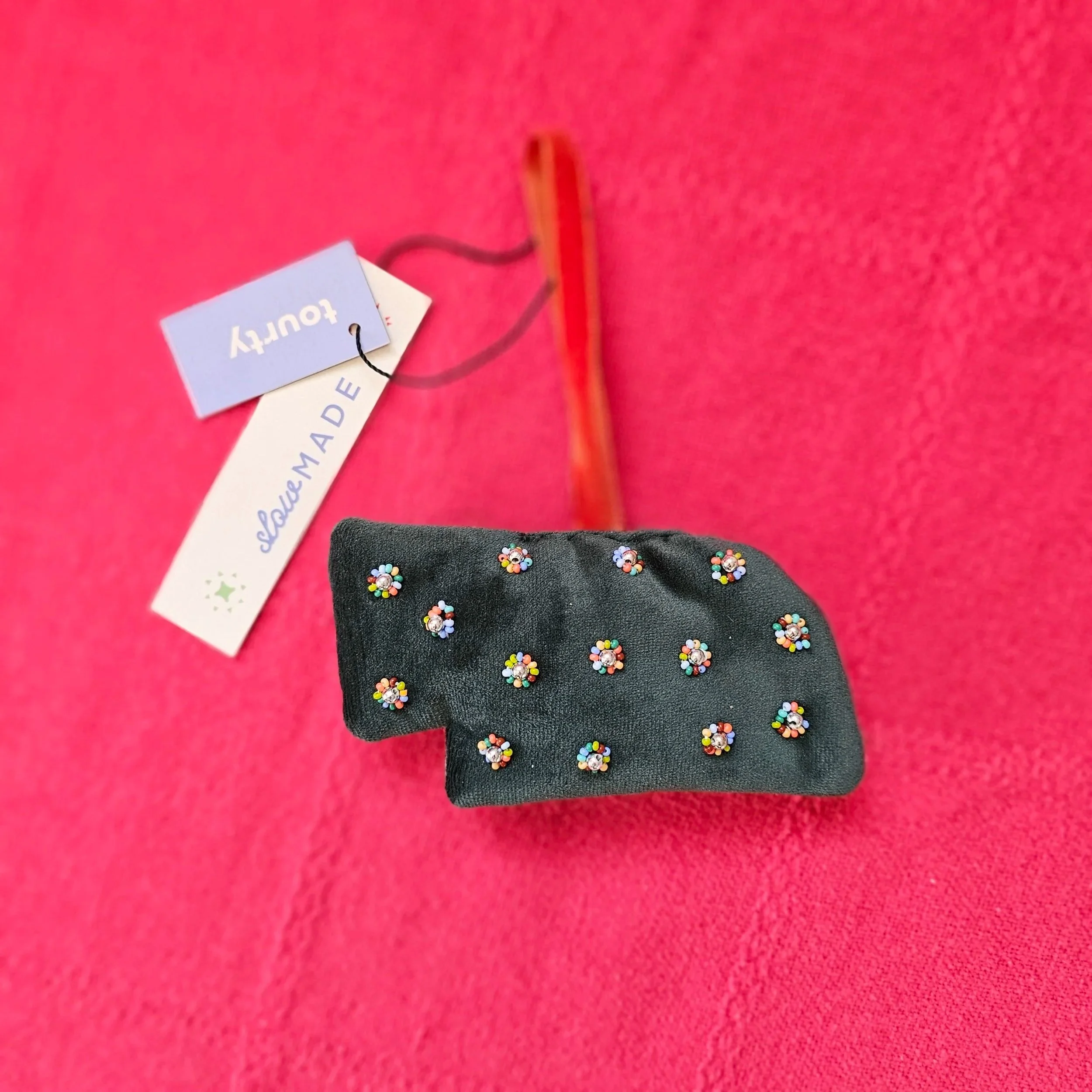 Nebraska Polka Dot Ornament