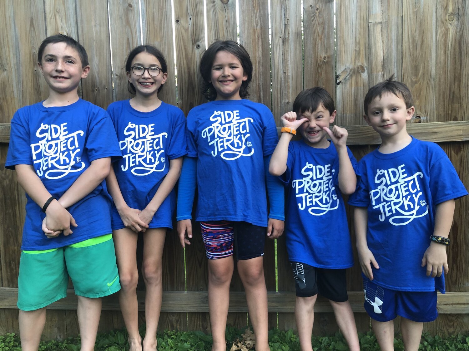 Kids Logo Tee - Royal Blue