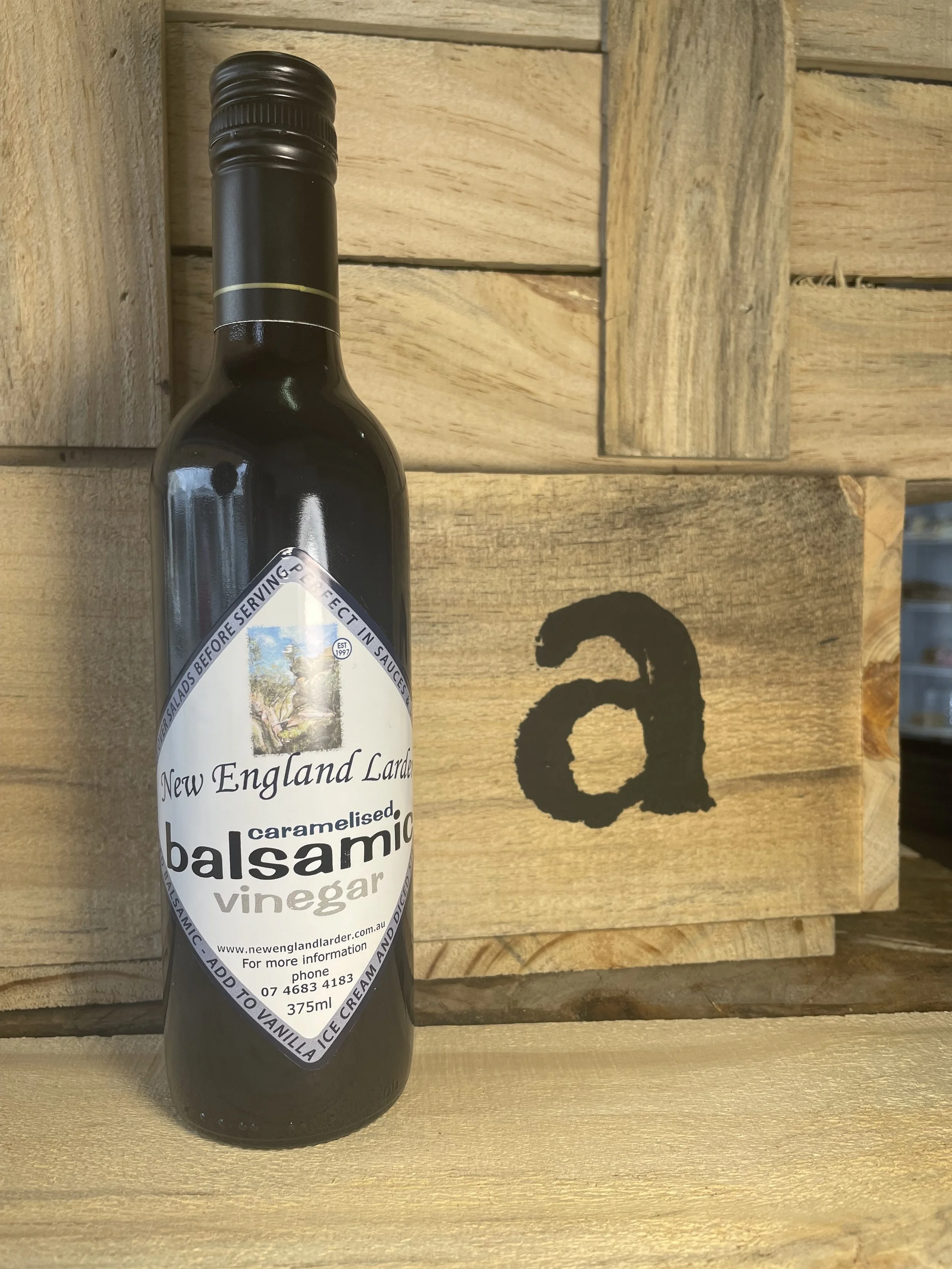 New England Larder CARAMELISED BALSAMIC VINEGAR 375mls — The Artisans