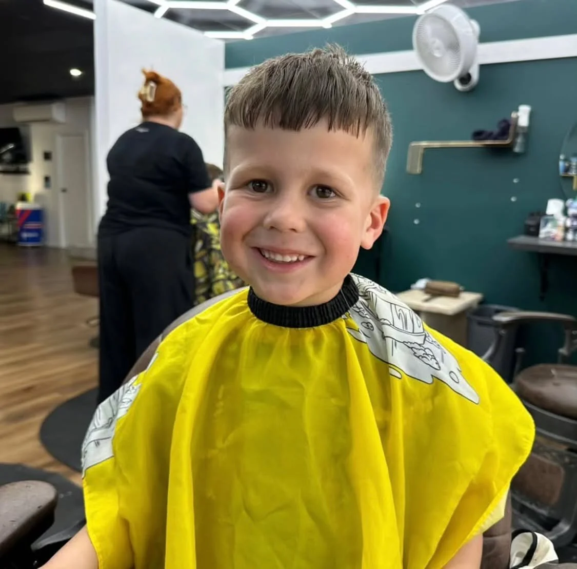 Calling all parents - if you&rsquo;re looking for a low-stress kids&rsquo; cut, head to our website [link in bio] &amp; snag an appointment 😆The team are always ready to help you little one smash their cut - with the promise of a lollipop at the end
