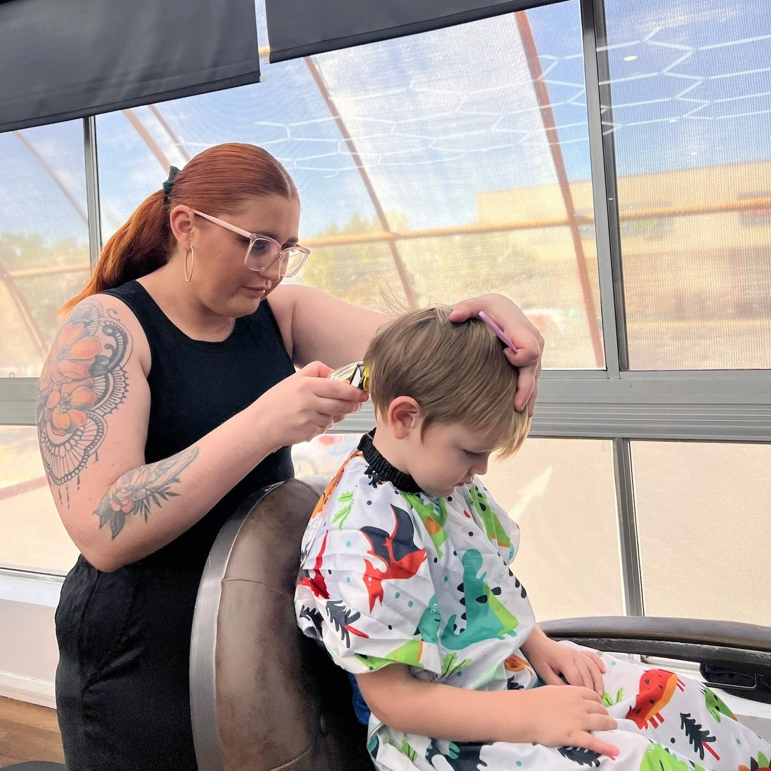 Back to school bookings coming in hot 🔥Get your kids ready for term one with a fresh cut &amp; good vibes 👏 Head to our website to snag an appointment before it&rsquo;s too late!