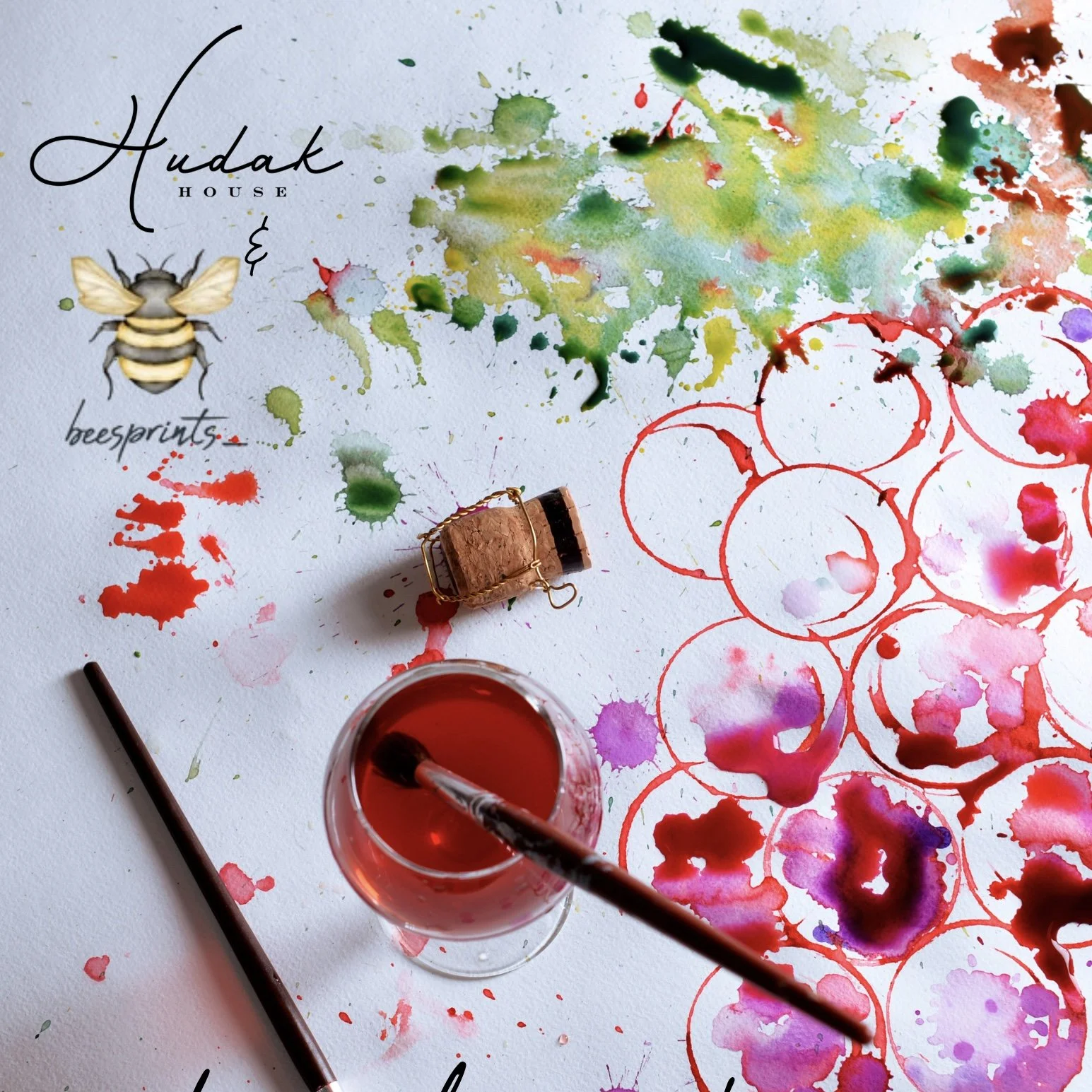 Watercolor and Wine