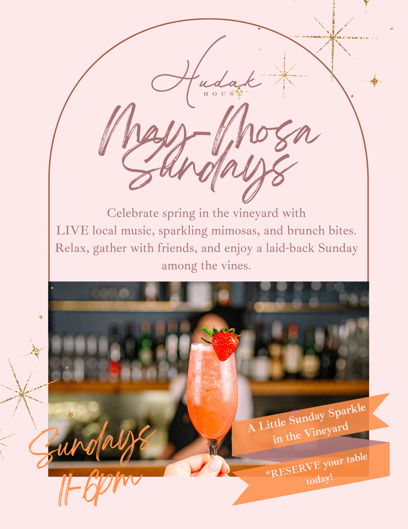 May-Mosa Sundays        featuring The Feel Good YaYa’s