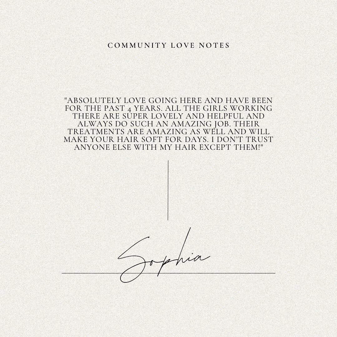 Client love from angel Sophia 🖤 #brisbanesbeshairsalon