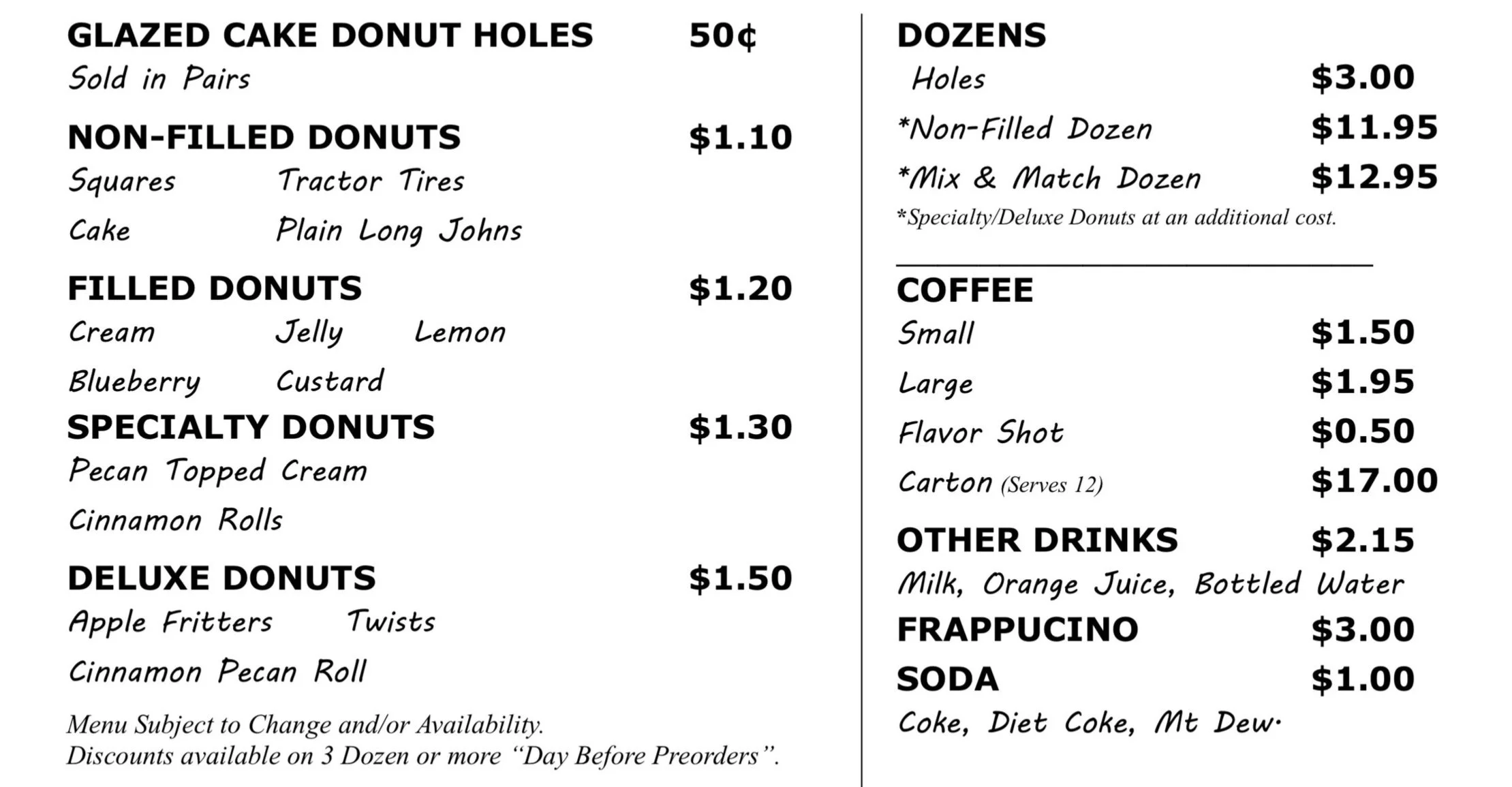 BLOOMINGTON — SQUARE DONUTS