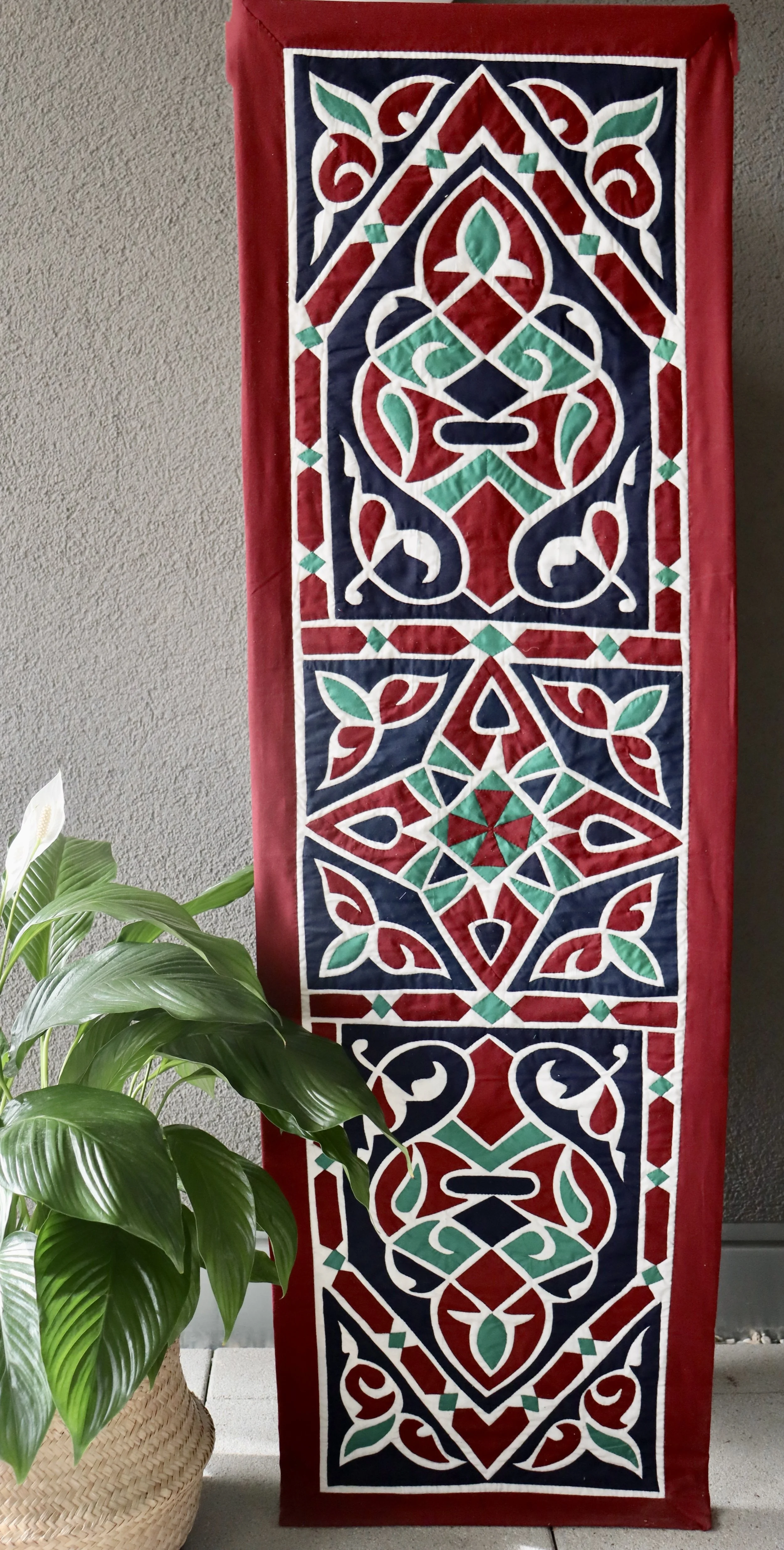 The Rumi Runner Khayamiya wall Hanging