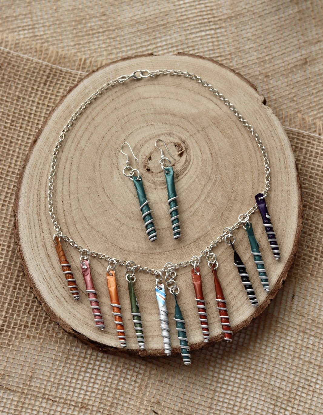 Nespresso Spiral Necklace