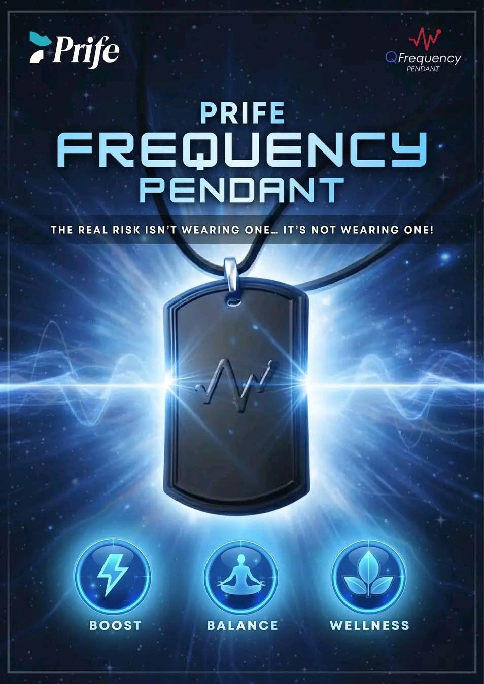 Wear Your Frequency, Live Your Balance: Introducing the PRIFE Q Frequency Pendant