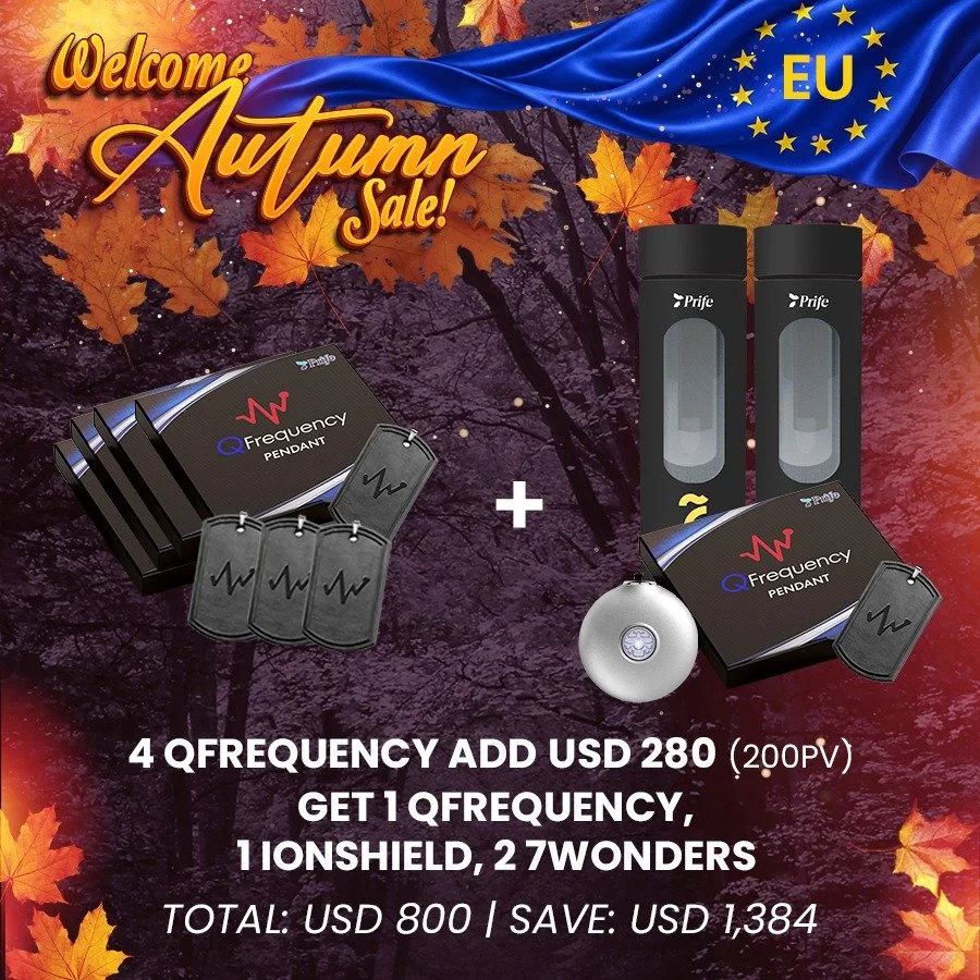 Prife Q Frequency Pendant Promotion Offer