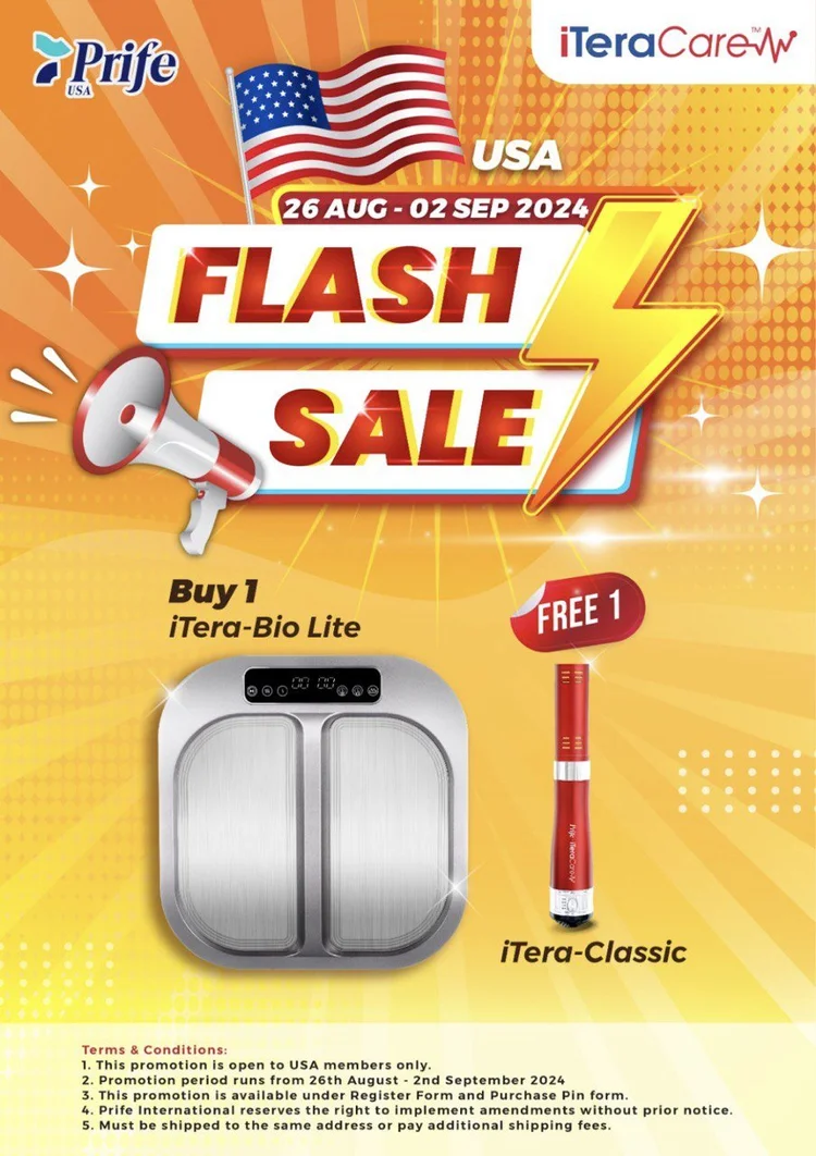 Free iTeraCare Classic Promotion USA — iTeraCare Device