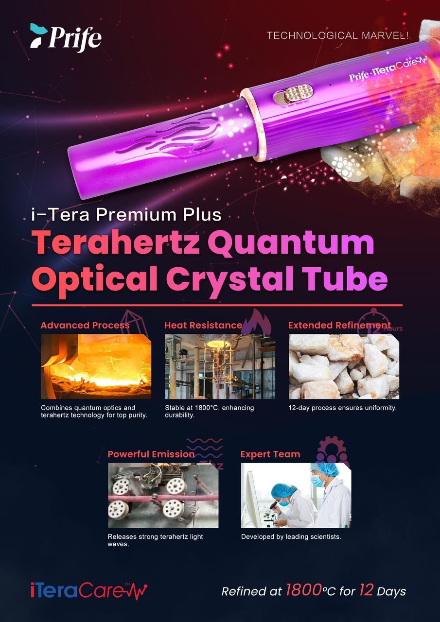Genuine iTeraCare Premium Plus TeraHertz Device by Prife International