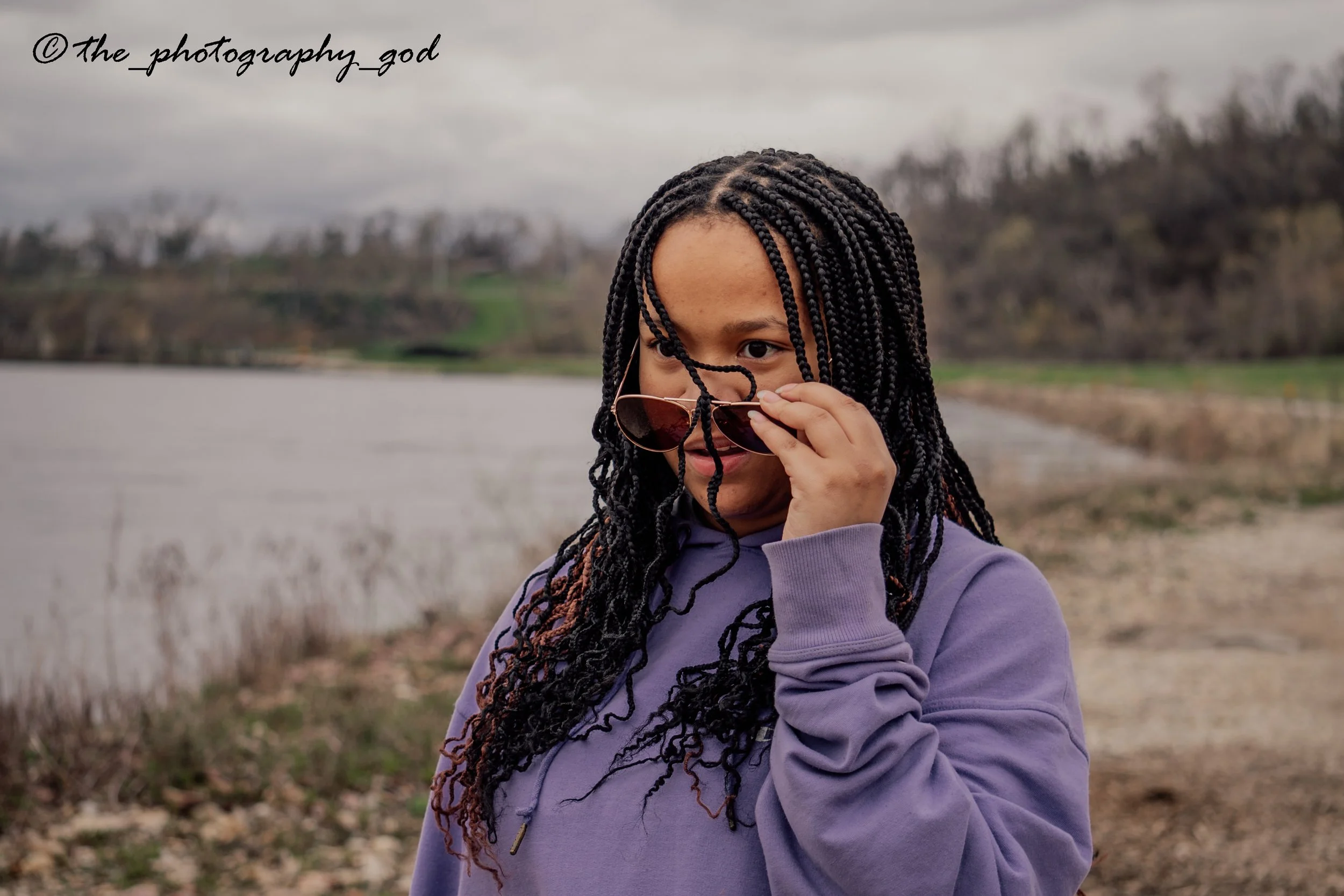 PORTRAIT OF A CEDAR RAPIDS WOMAN WITH A CRAZY FACE EXPRESSION