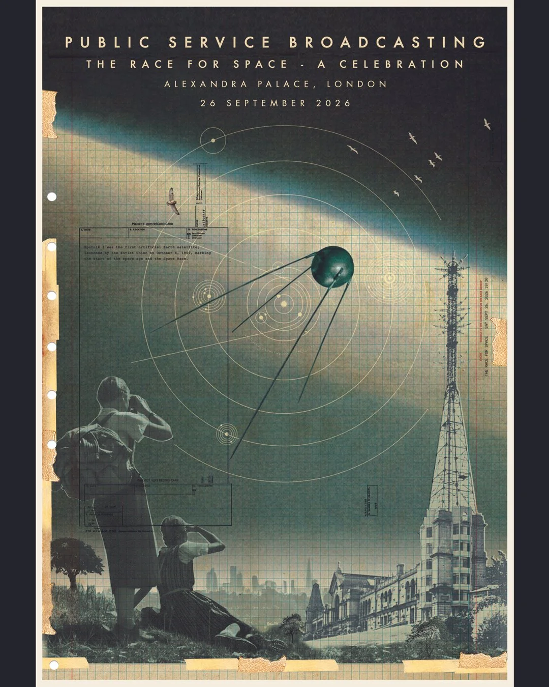 Public Service Broadcasting Anniversary Show Poster