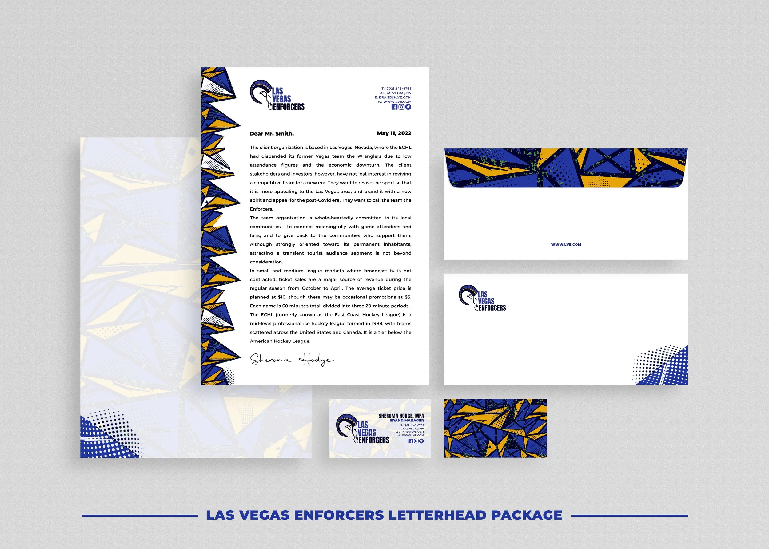 LVE Letterhead Package