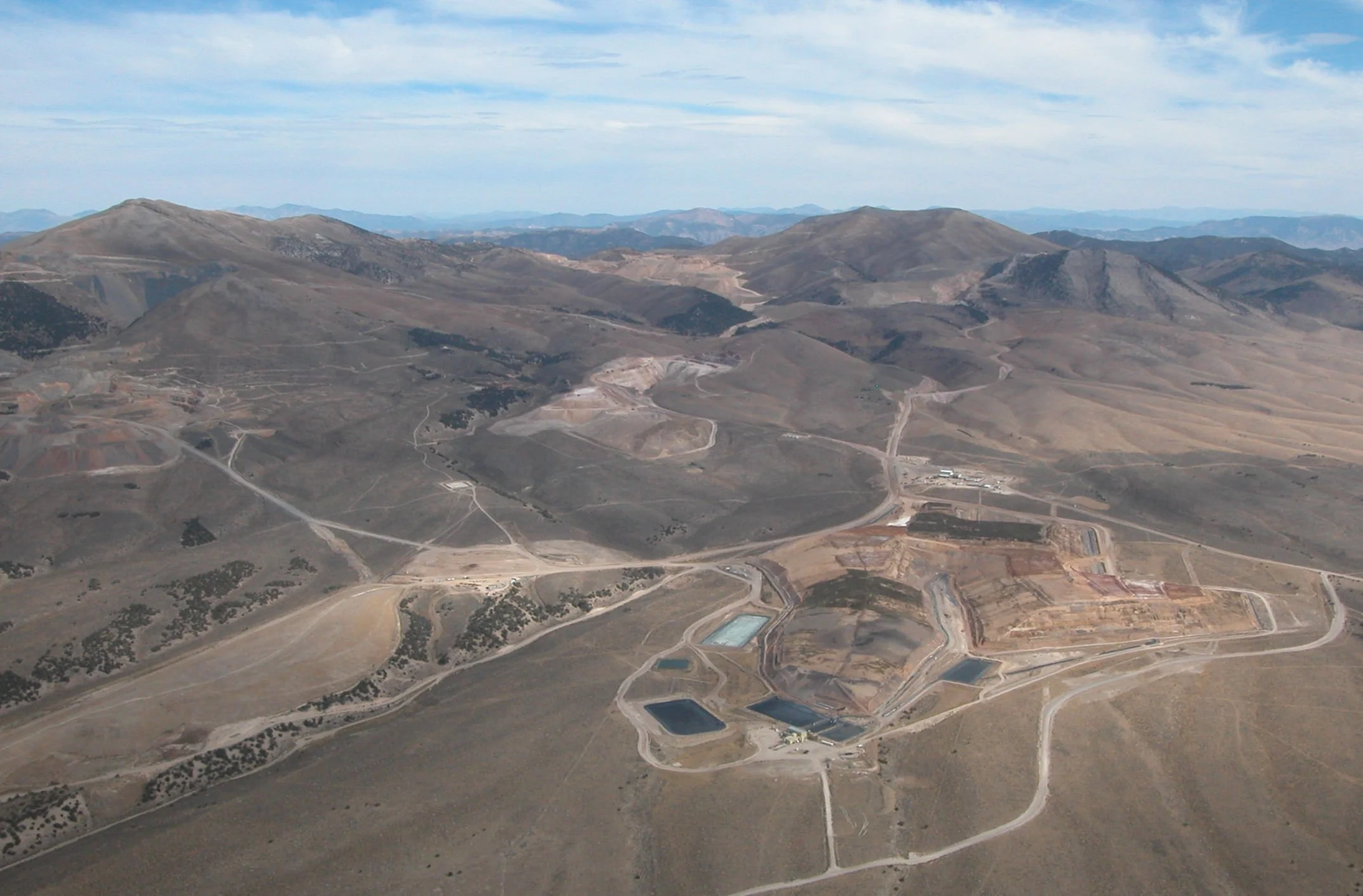 Bald Mountain Mine (aerial)