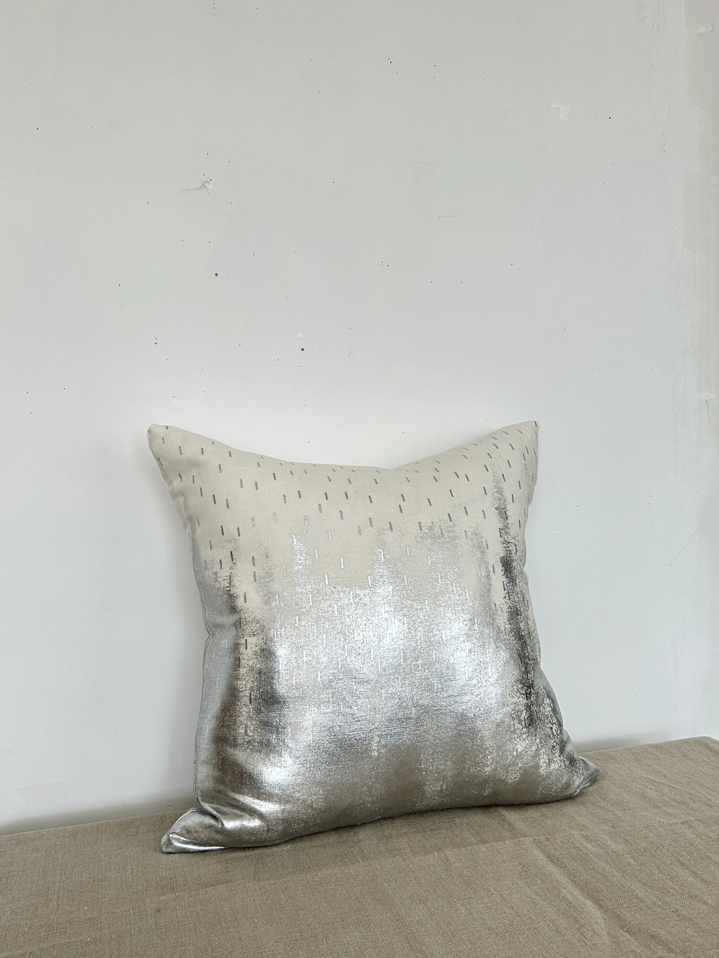 Pluie Silver Pillow