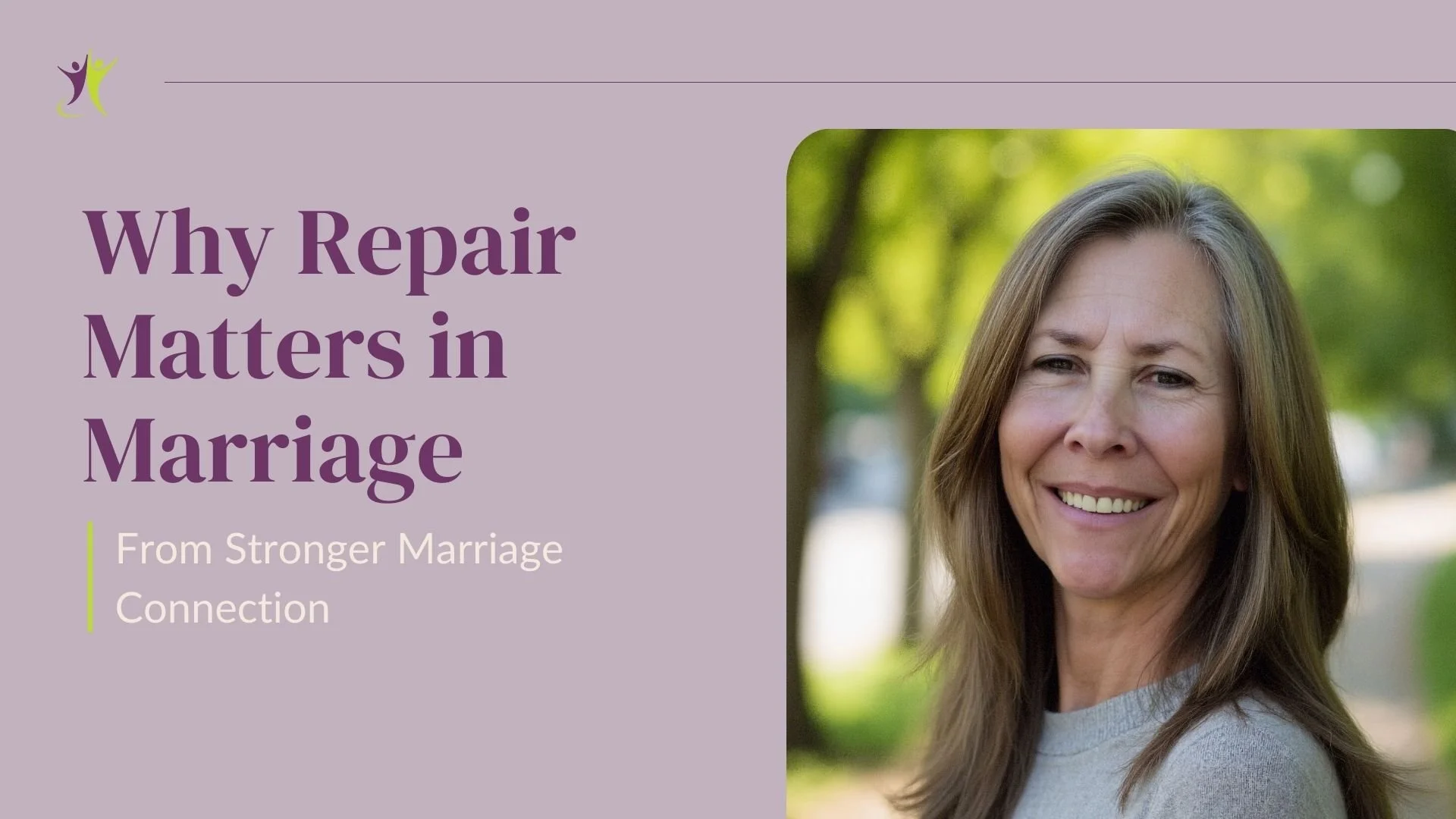 Why Repair Matters in Marriage