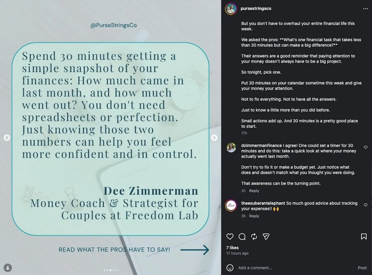30 Minutes of Financial Clarity