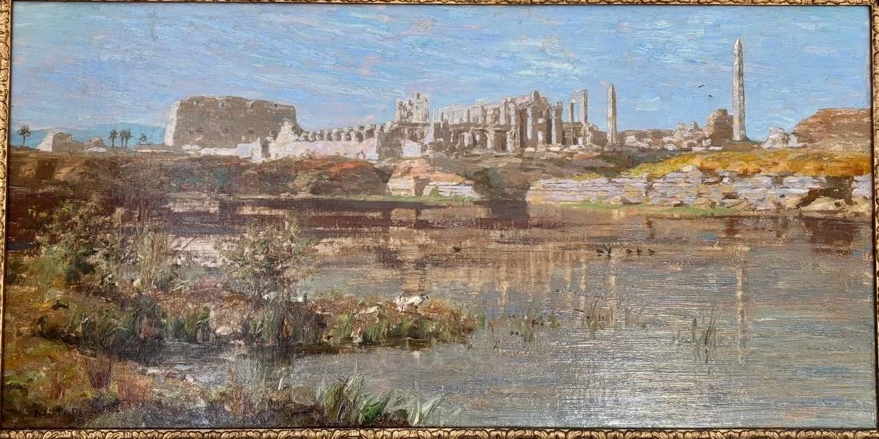 25. Possibly 'The Sacred Lake, Karnak' 1908?