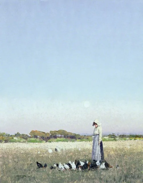 11. "Feeding the Hens", The Fleming Gallery.