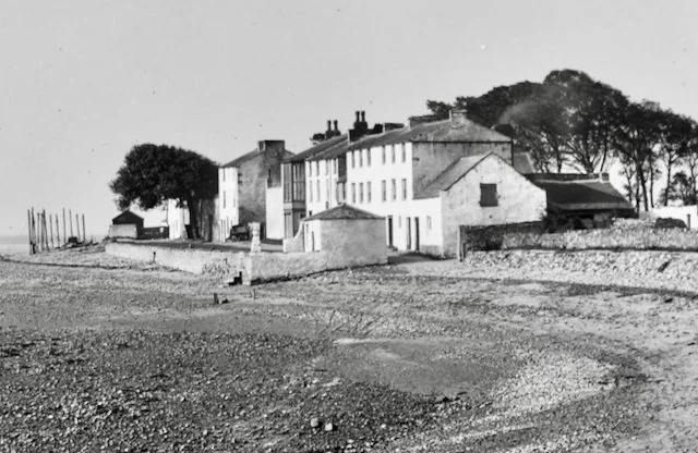 1. Second Terrace, Sunderland Point, as Wells would have known it. A John Walker photograph c1905. Courtesy Lancaster City Museums.