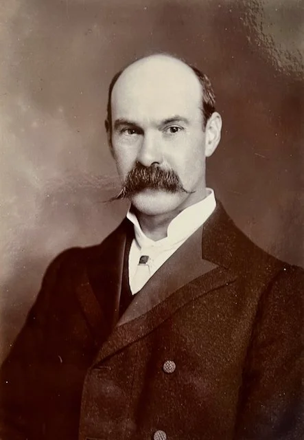 5. Philip T. Gilchrist who probably introduced Wells to the village, they painted and exhibited together and became close friends. Photo courtesy of the Gilchrist family.