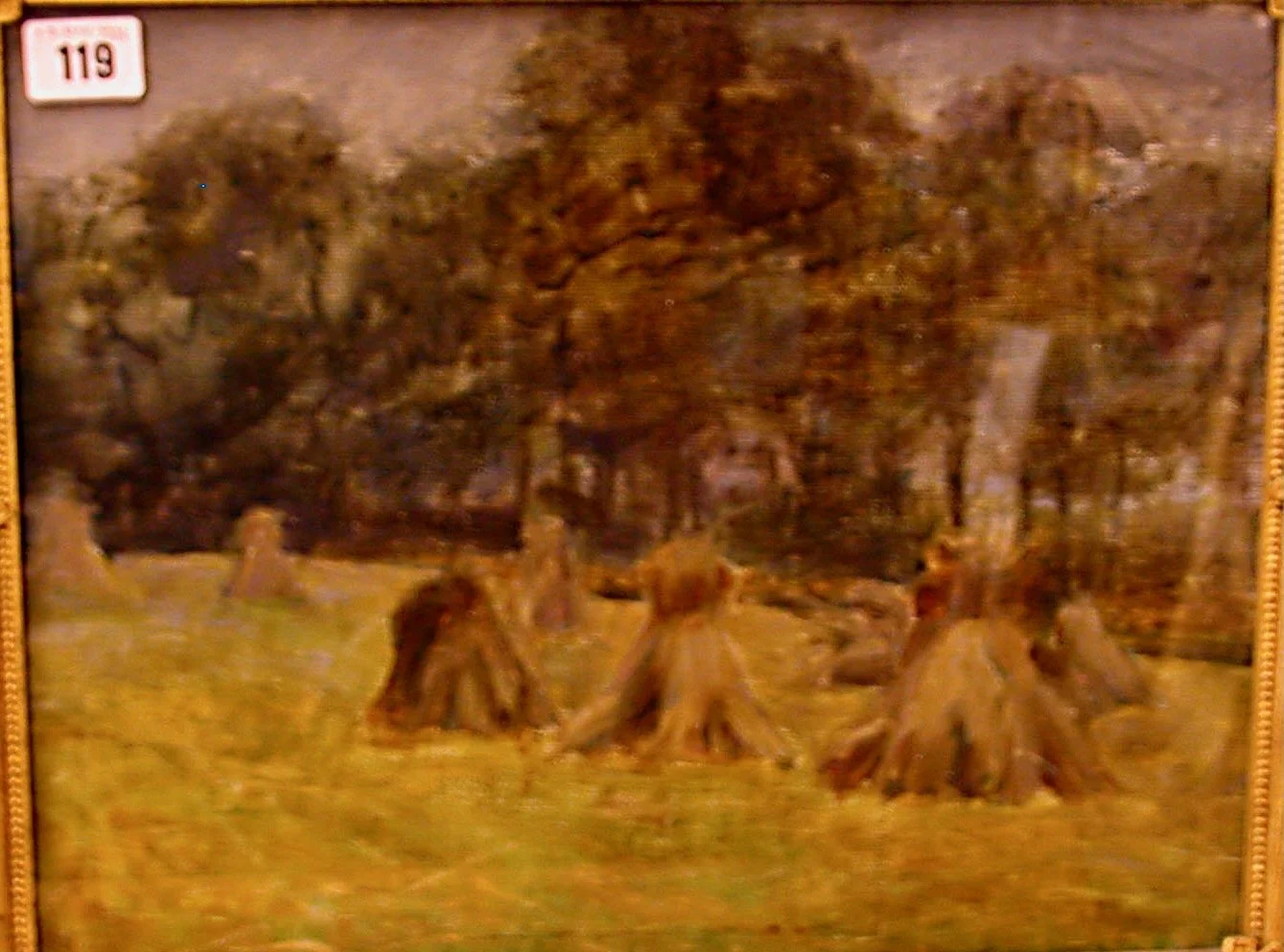 12. 'A Cornfield' 1909 (As recorded for auction sale).